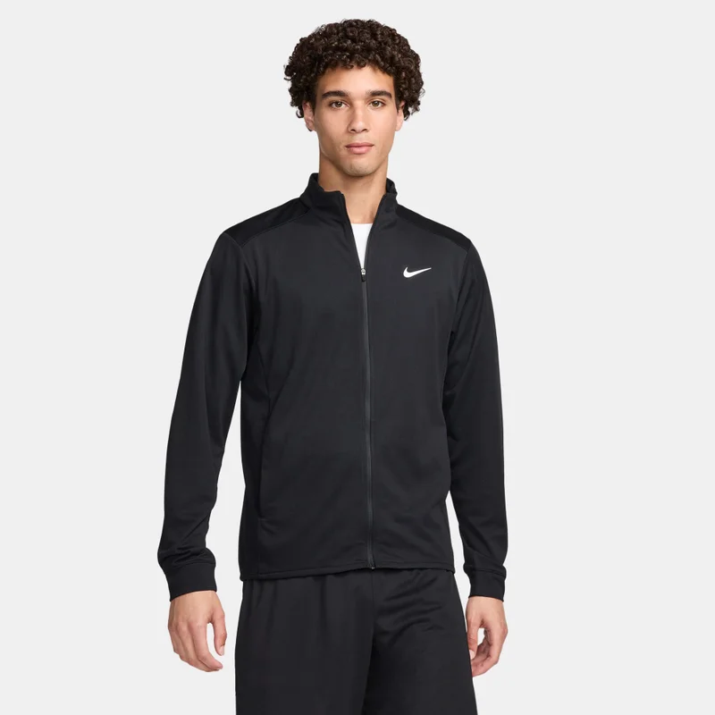 Nike Black Men's Totality Dri-FIT Knit Versatile Jacket for Men | Best Price UAE